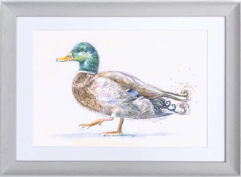 Mr Duck (Framed Print)